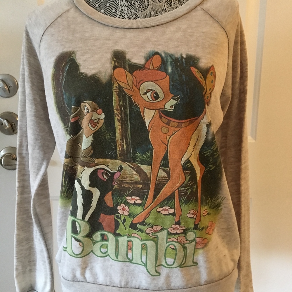 FOREVER 21 x DISNEY Bambi Long Sleeve Shirt